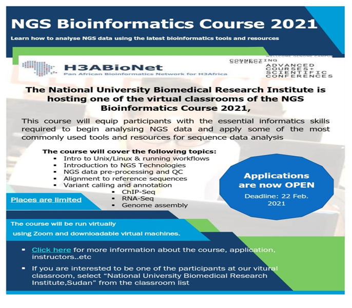 Online programs poster